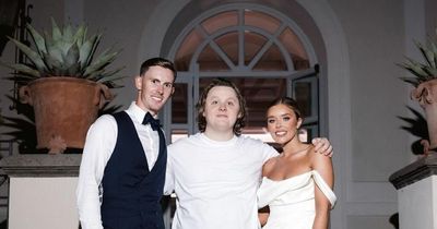 Lewis Capaldi performs at Manchester United player Dean Henderson's romantic Italian wedding