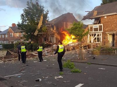 Birmingham: Man in ‘life threatening condition’ as house destroyed in huge explosion