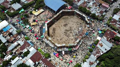 Four dead, dozens hurt as stands collapse in Colombia bullring
