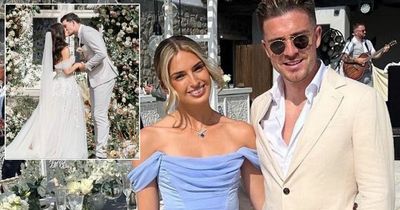 Jack Grealish goes the extra mile for England pal Harry Maguire with wedding double