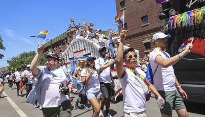 ‘Great to be back’: Chicago Pride Parade returns after two years amid worries about LGBTQ+ rights