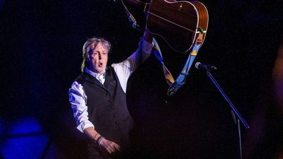 Paul McCartney gets 'back together' with John Lennon for 'virtual duet' at Glastonbury, before Dave Grohl and Bruce Springsteen rock the stage