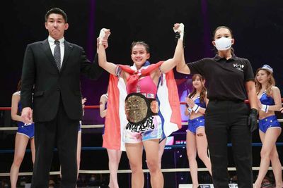 Phayahong is first Thai woman K-1 champion