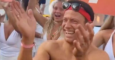 Joe Swash stag party moved on as Wayne Lineker says he gave guest 'a little slap'