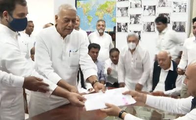 President Election: Yashwant Sinha files his nomination