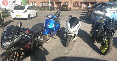 Police seize off-road bikes in robbery and drug dealing crackdown in Salford