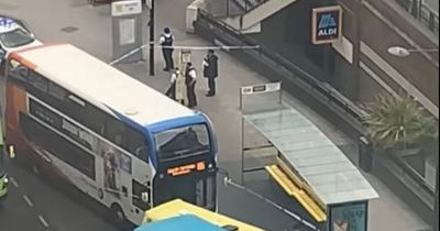 Police seal off St Johns Precinct after men attack bus driver