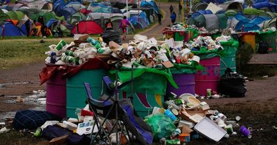 Massive Glastonbury clean-up operation begins after 200,000 people descended on festival