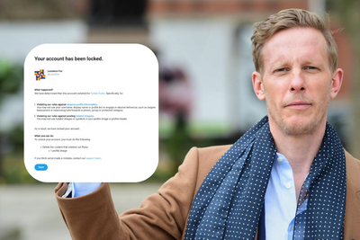 'Deplorable' Laurence Fox sparks fury with Nazi Pride flag Twitter stunt