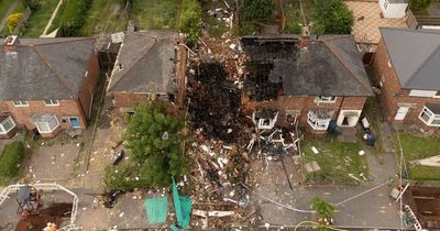 Woman killed and man fighting for life after devastating explosion destroys home