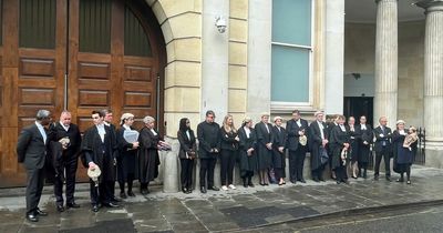 Barristers walk out of Bristol Crown Court in dispute with Government over 'below minimum wage' pay