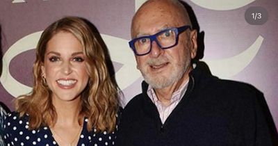 Amy Huberman pays tribute to late dad Harold one month after his death