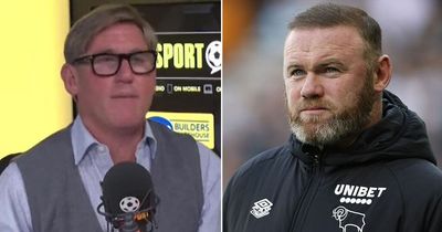 Simon Jordan blasts "fool" Wayne Rooney for quitting as manager of crisis club Derby