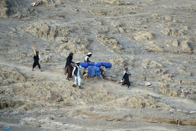 Pakistani migrants in Afghanistan caught in quake no-man's land