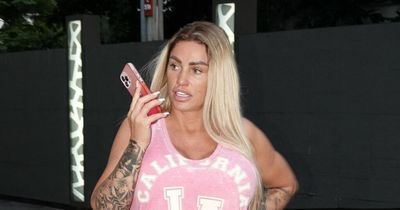 Katie Price FaceTimes Harvey from evening out in Bangkok after avoiding jail