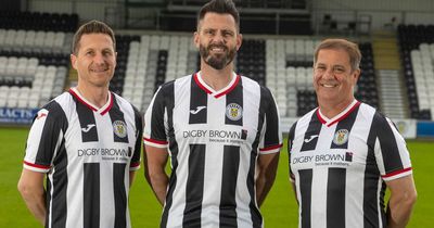 St Mirren legends help unveil new home strip voted for by supporters ahead of opening pre-season game