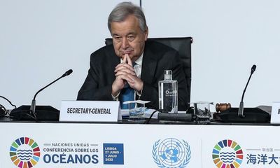 UN head declares ‘ocean emergency’ as global leaders gather in Lisbon