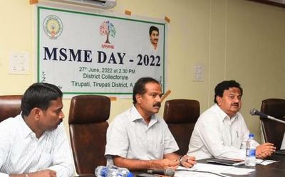 Top priority will be given to MSMEs, says Tirupati Collector