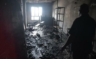 Fire breaks out in Vijayawada college, students safe