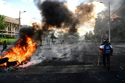 Protesters reject Ecuador president's 'insensitive' fuel price cut