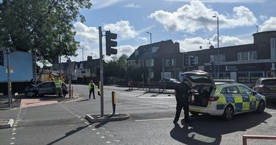 Police statement after crash closes busy Beeston road