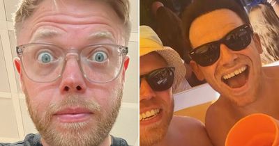 Joe Swash's stag do comes to 'sad' end as his 'tired' pals eat burgers at Ibiza airport