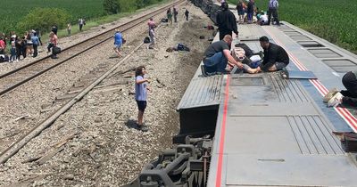 Three dead as US train carrying 243 passengers derails in Mendon, Missouri