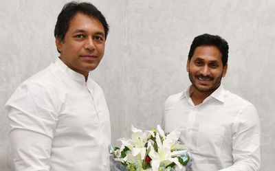 Jagan Mohan Reddy congratulates Mekapati Vikram Reddy