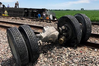 A look at recent Amtrak derailments and other crashes