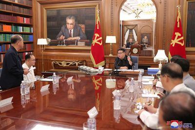N.Korean leader convenes latest party meeting amid pandemic, heavy rains