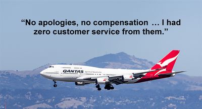 It’s ‘more reliable to feed $10 bills through a paper shredder than flying with Qantas’