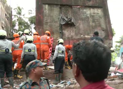 Mumbai Building Collapse: 12 rescued, 10 feared trapped