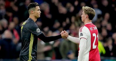 Frenkie de Jong has delivered his verdict on Cristiano Ronaldo amid Manchester United interest