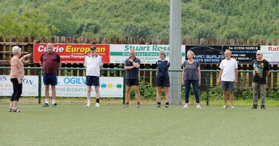 Walking football makes a successful debut in Kirkcudbright