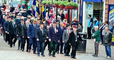 Special Dumfries town centre parade marks Armed Forces Day