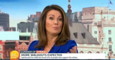 GMB's Susanna Reid tells guest 'we're not done' in fiery debate