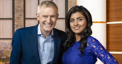 Jeremy Vine and pregnant Scots co-host Storm Huntley hit with Covid