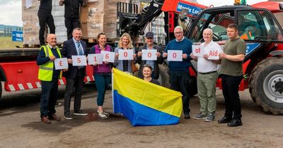 Perthshire volunteers wave off latest lorry full of donations to people of Ukraine