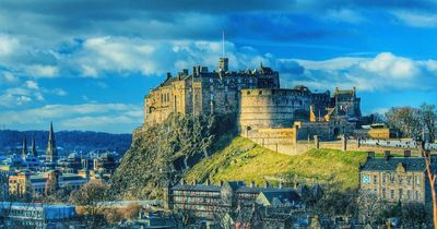 Edinburgh Castle voted one of the best views in the UK