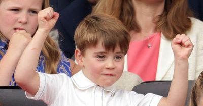 Prince Louis 'spotted' at Glastonbury as fans praise 'best flag' of festival