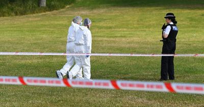 Police and sniffer dog search Everton Park after teen, 16, shot