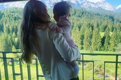 Carrie Johnson shares rare photo of daughter Romy in Bavarian Alps