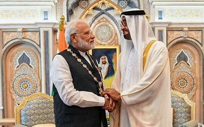 PM Modi arrives in UAE to offer condolences on former president Sheikh Khalifa's demise