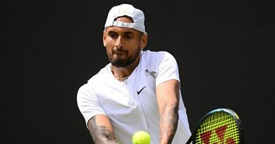 Nick Kyrgios calls line judge 'snitch' and smashes ball out of arena at Wimbledon