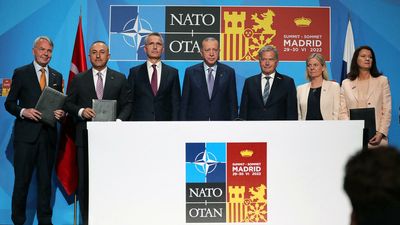 NATO to invite Finland and Sweden to join after Turkey lifts objections