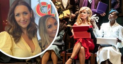 ITV Corrie mum and daughter reunited as Cath Tyldesley cheers on Michelle Collins in her new theatre role