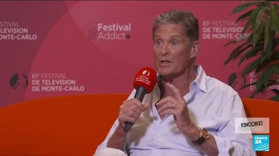 TV veteran David Hasselhoff on playing himself in new show 'Ze Network'