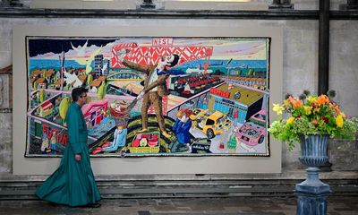 ‘They belong here’: Salisbury Cathedral exhibits Grayson Perry’s tapestries