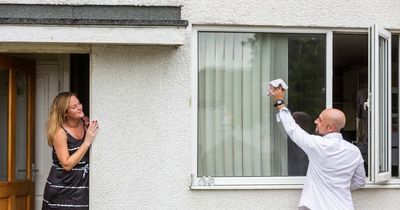 Woman expecting baby with her window cleaner after love brewed over tea