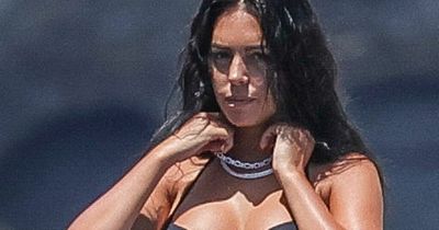 Cristiano Ronaldo's girlfriend Georgina Rodriguez stuns in bikini on Ibiza super yacht